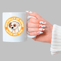 Mentally At Home With My Dog - Office Gift Coffee Mug