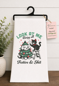 Festive Christmas Tea Towel Hand Towel Design