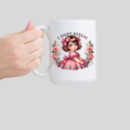 I Fight Boys Ceramic Coffee Mug, Dishwasher Safe