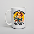 My Cat Thinks You're #$@ Ceramic Coffee Mug Dishwasher Safe