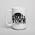 Small Town, Big Pride Game Day Ceramic Mug - Dishwasher Safe by Handsome Sam's