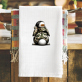 Easter Egg Hunter Tea Towel