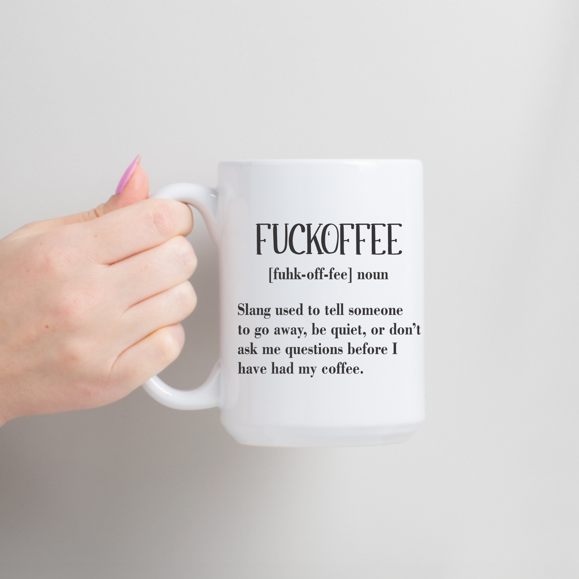 Fuckoffee - Ceramic Coffee Mug