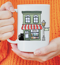 Shop Small Shop Local Cute Cat Boutique Ceramic Coffee Mug