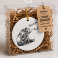Sarcastic Gift Ceramic Ornament | Bear Boop