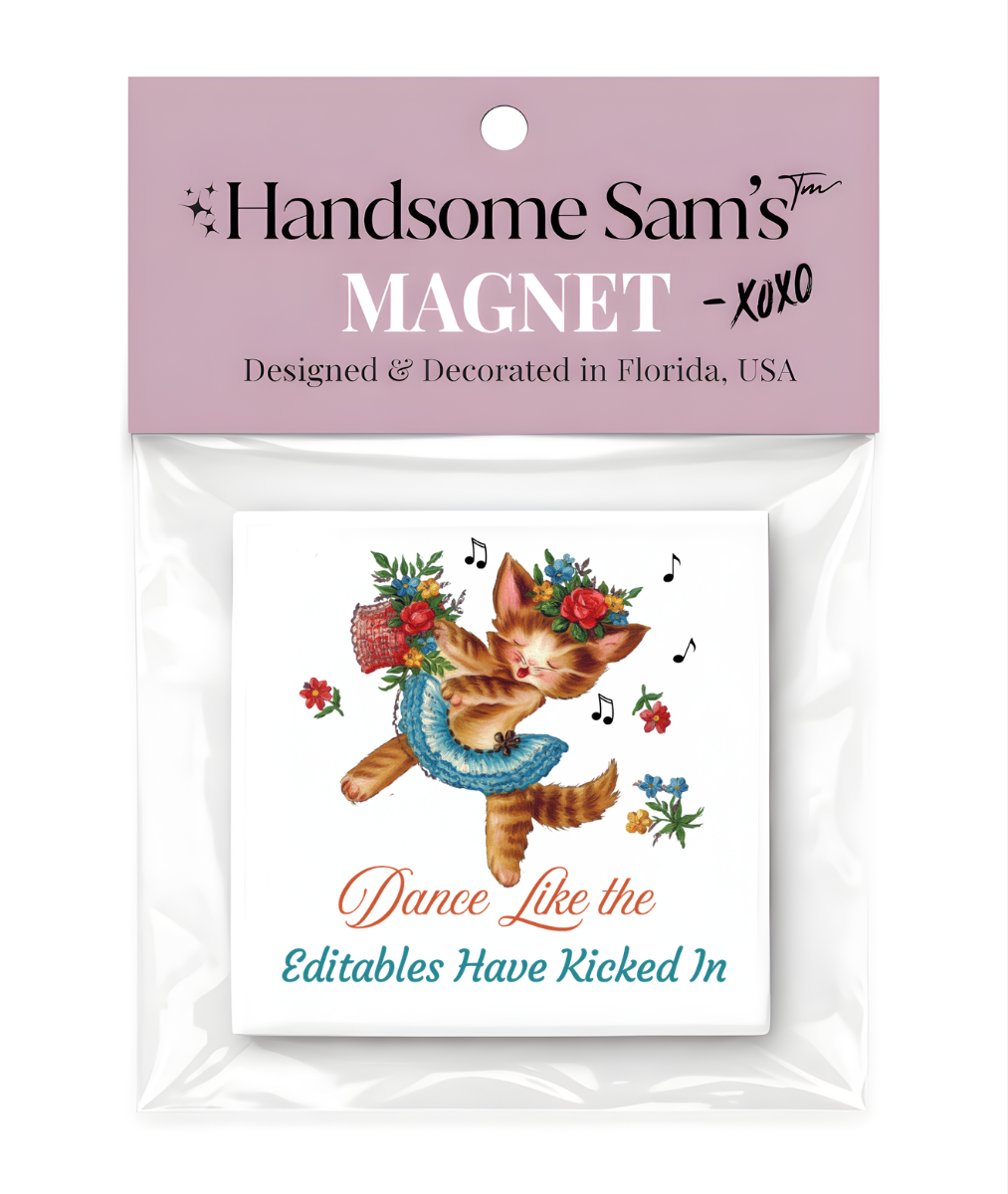 Dance Like, 3 x 3 Metal Magnet