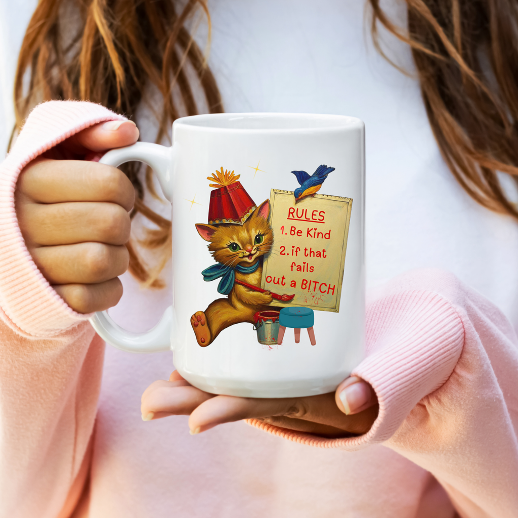 Be Soft & Kind But.. 15 OZ Ceramic Coffee Mug