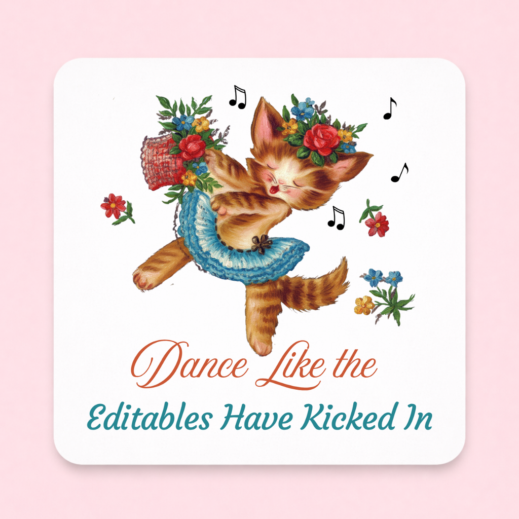 Dance Like, 3 x 3 Metal Magnet