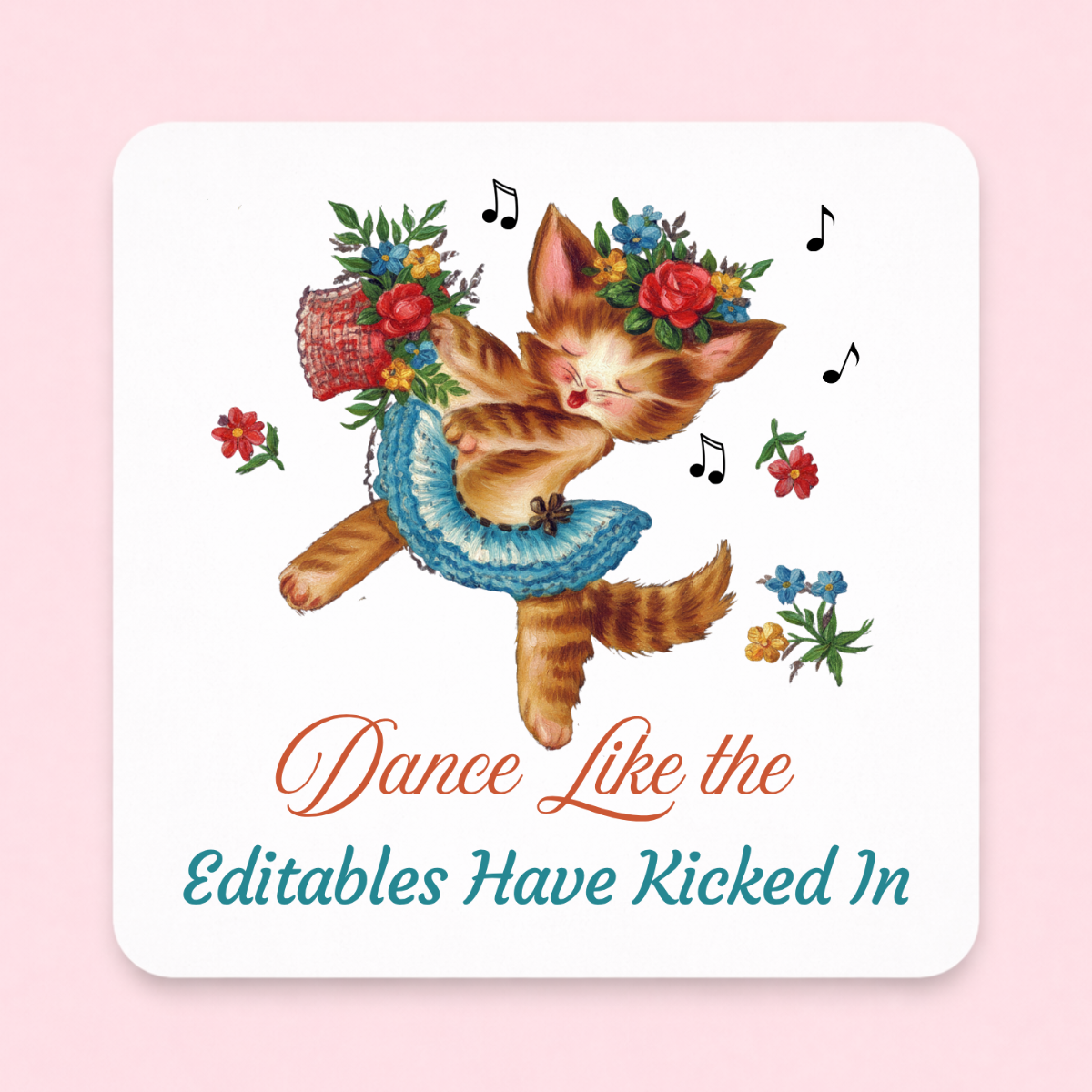 Dance Like, 3 x 3 Metal Magnet