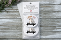 I stop for Strays, Pet Lover Ceramic Car Coasters Pack of 2