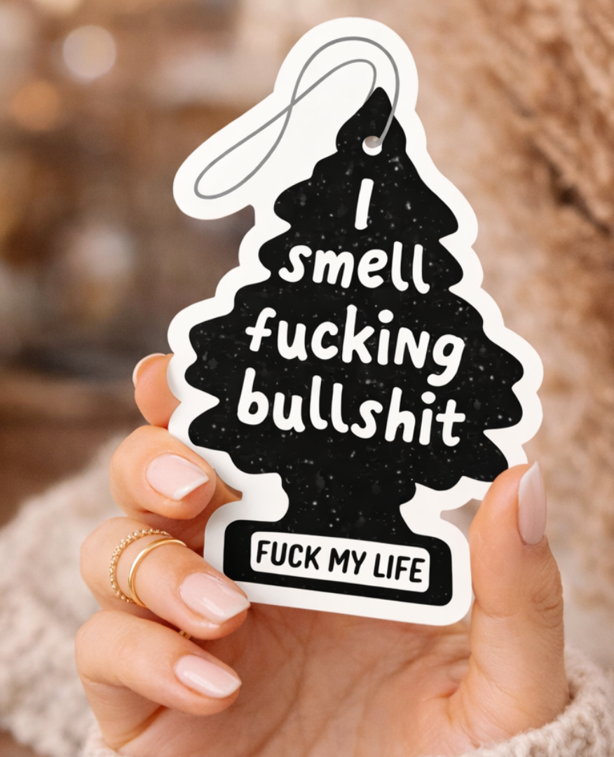 Tree shaped 3 x 3 Waterproof Vinyl Sticker 3 x 3 Waterproof Vinyl Sticker