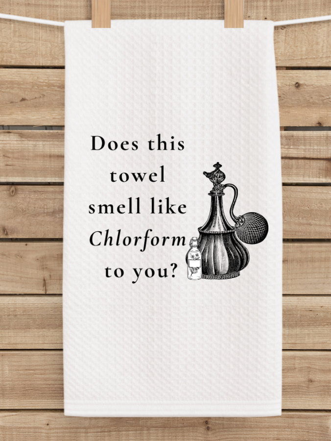 Smell this towel - 16x24 Microfiber Waffle Weave Hand Towel by Handsome Sam's