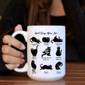 God Says You Are....  Ceramic Coffee Mug