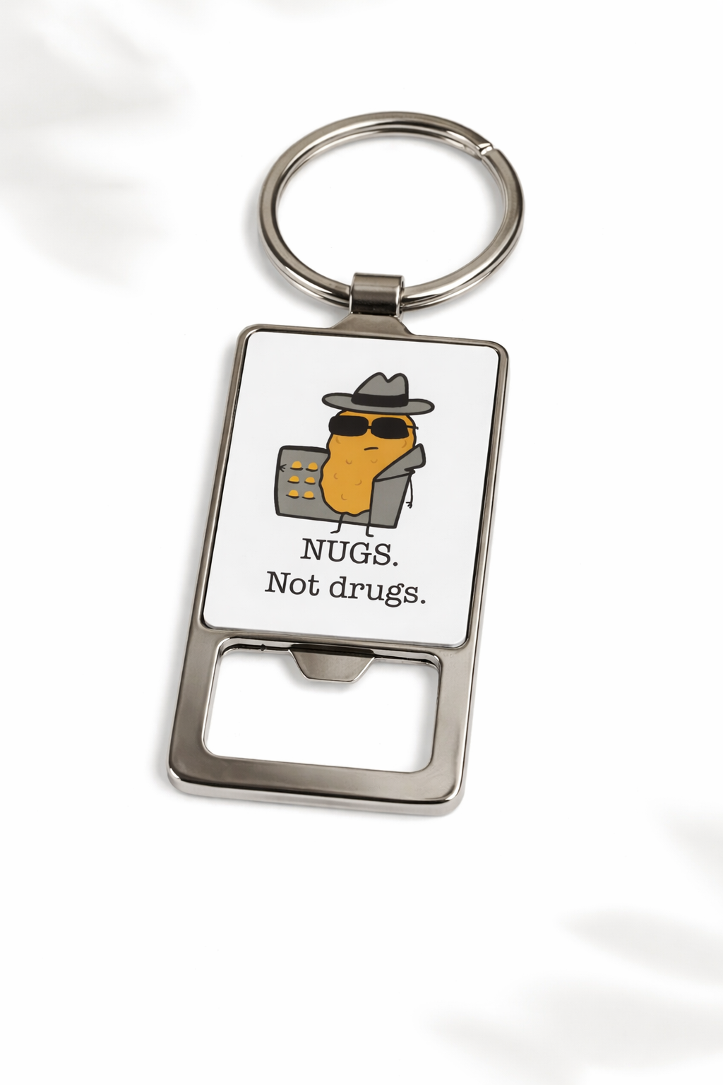 Cute Nugget - Bottle Opener Keychain