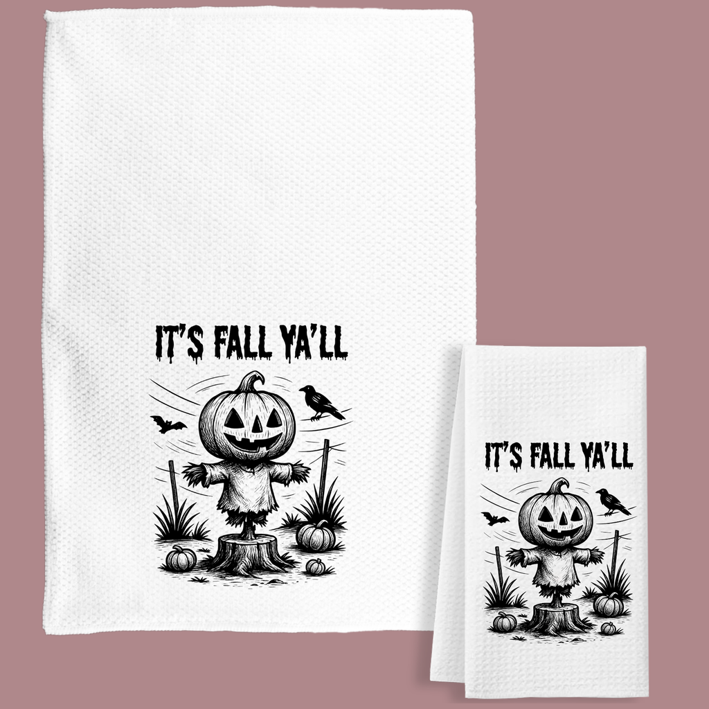 Fall Décor Halloween Tea Towel Hand Towel Design