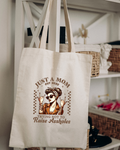 Just a Mom, Canvas Tote Bag