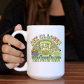Lucky Irish Pot of Gold Ceramic Mug - Dishwasher Safe