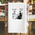 Funny Go Fish Tea Towel