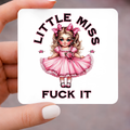 Little Miss, 3 x 3 Magnet