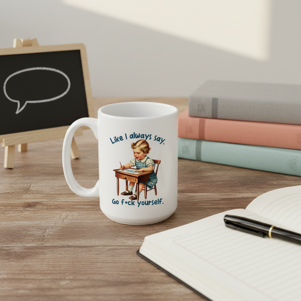 Like I Always Say...  Ceramic Coffee Mug