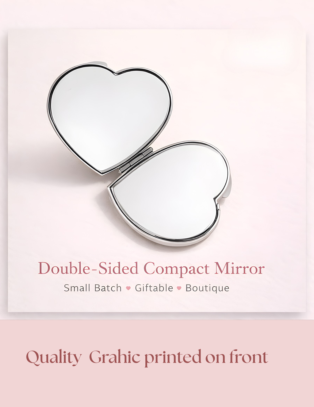 Like I Always Say, Double sided Purse Cosmetic Mirror