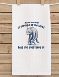 Adulthood - Waffle Weave Tea Towel